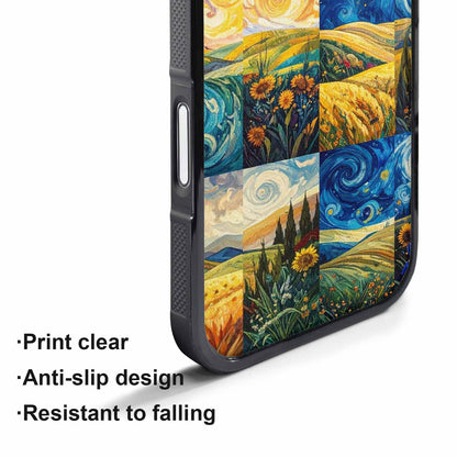 iPhone 17 Pro Max Case — Small Van Gogh Style Galaxy Space, Custom Designed Case Cover