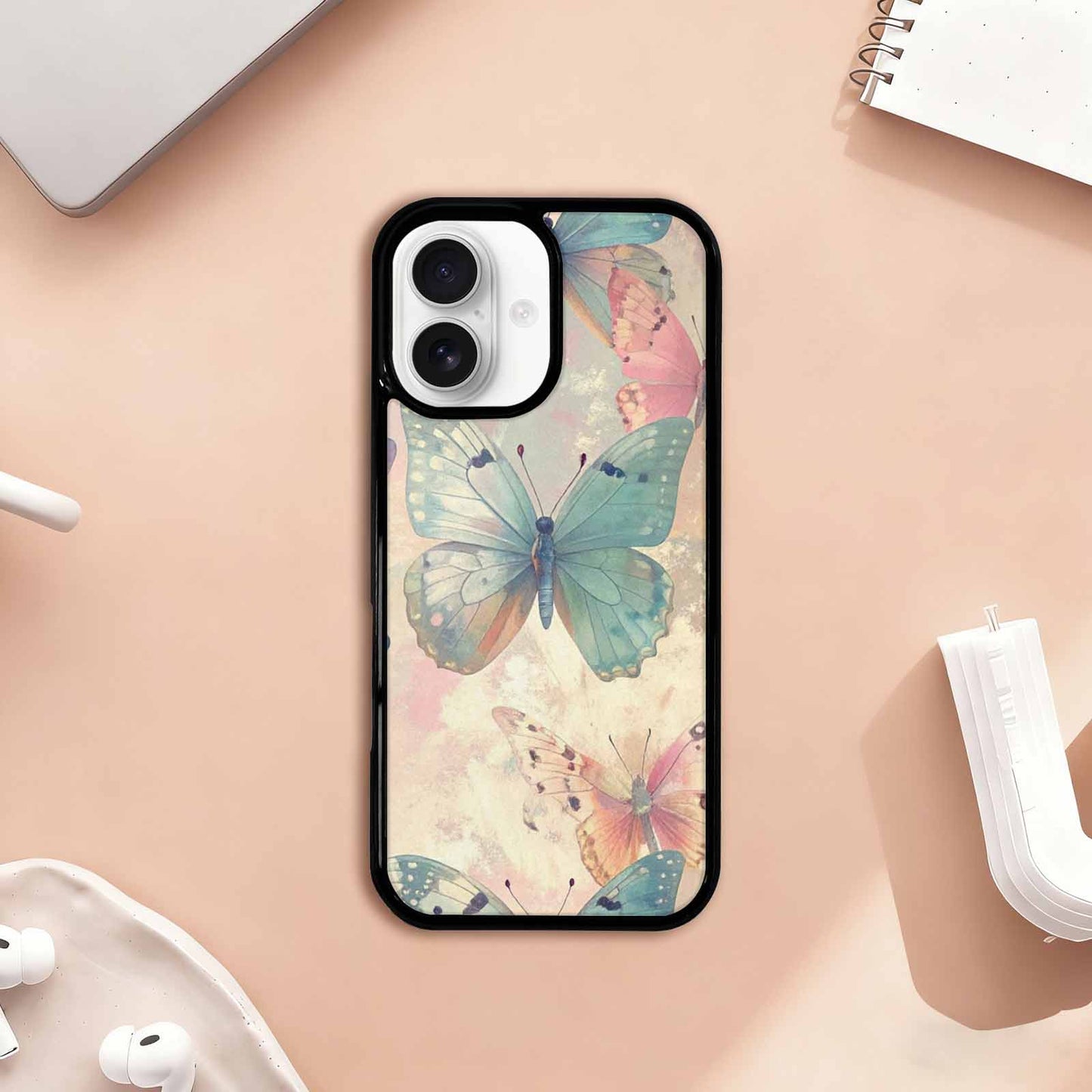 iPhone 17 Case — Pastel Animal Print Animal Print, Personalized Phone Case