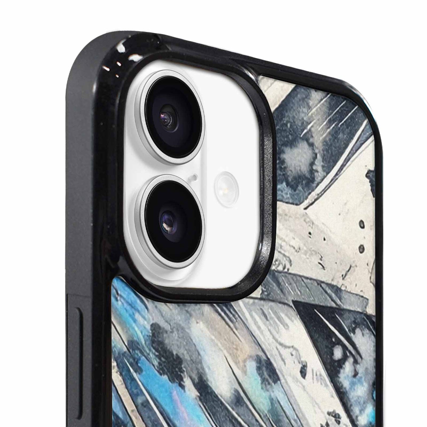 iPhone 17 Case — Iridescent Leopard Print Animal Print, Original Design Phone Case