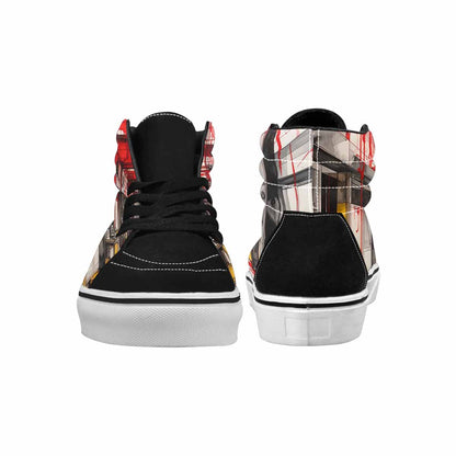 MEN'S Liminal Space Fragment High Top Canvas Dreamlike Shoes