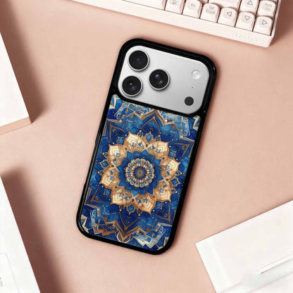 iPhone 17 Pro Case — Small Mandala Pattern Randomly Varying Floral, Custom Art Phone Cover