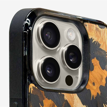 iPhone 16 Pro Case — Leopard Soft Airbrush Gradient, Custom Designed Case Cover