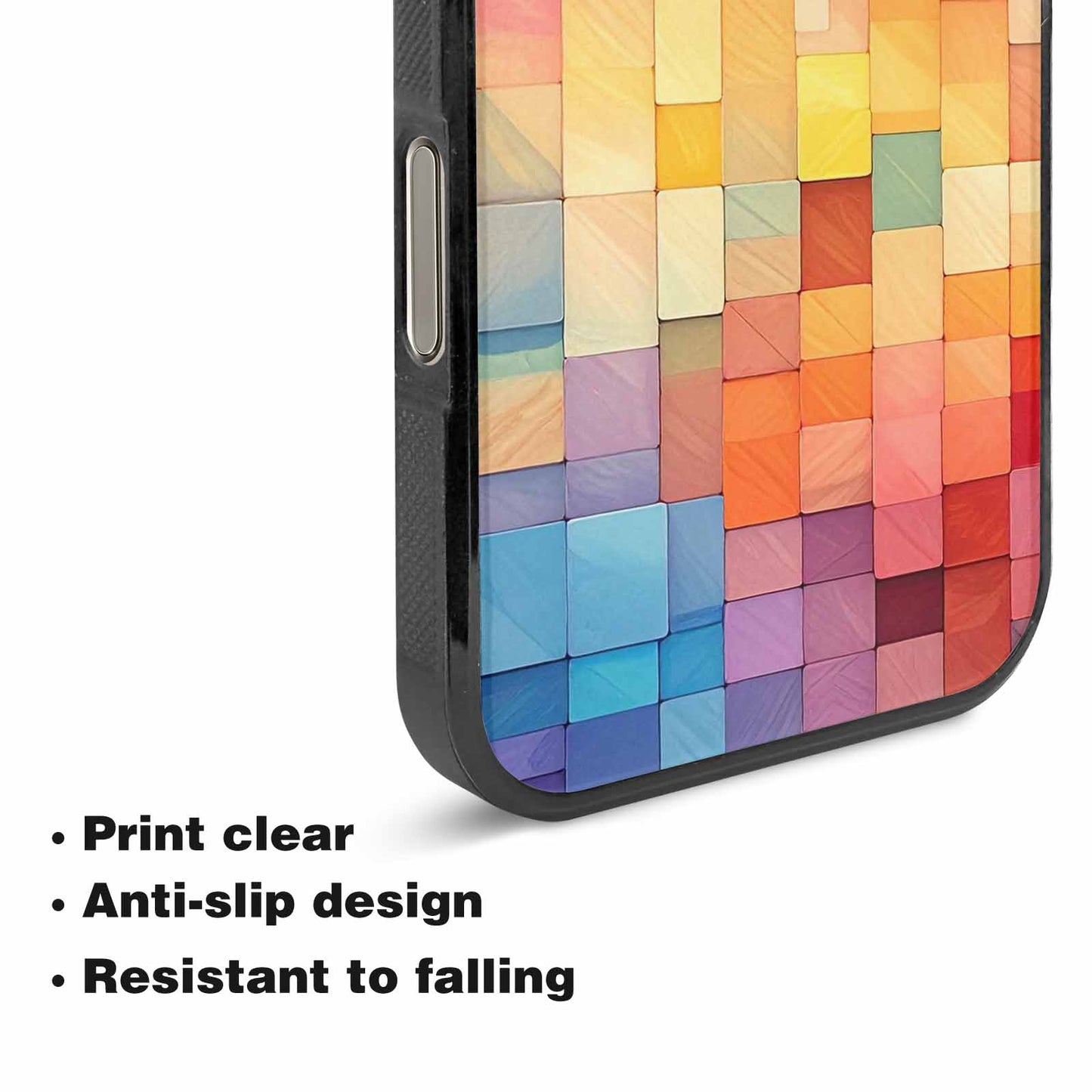 iPhone 16 Pro Max Case — Color Gradient Fade Pattern Hundreds Of, Custom Phone Case