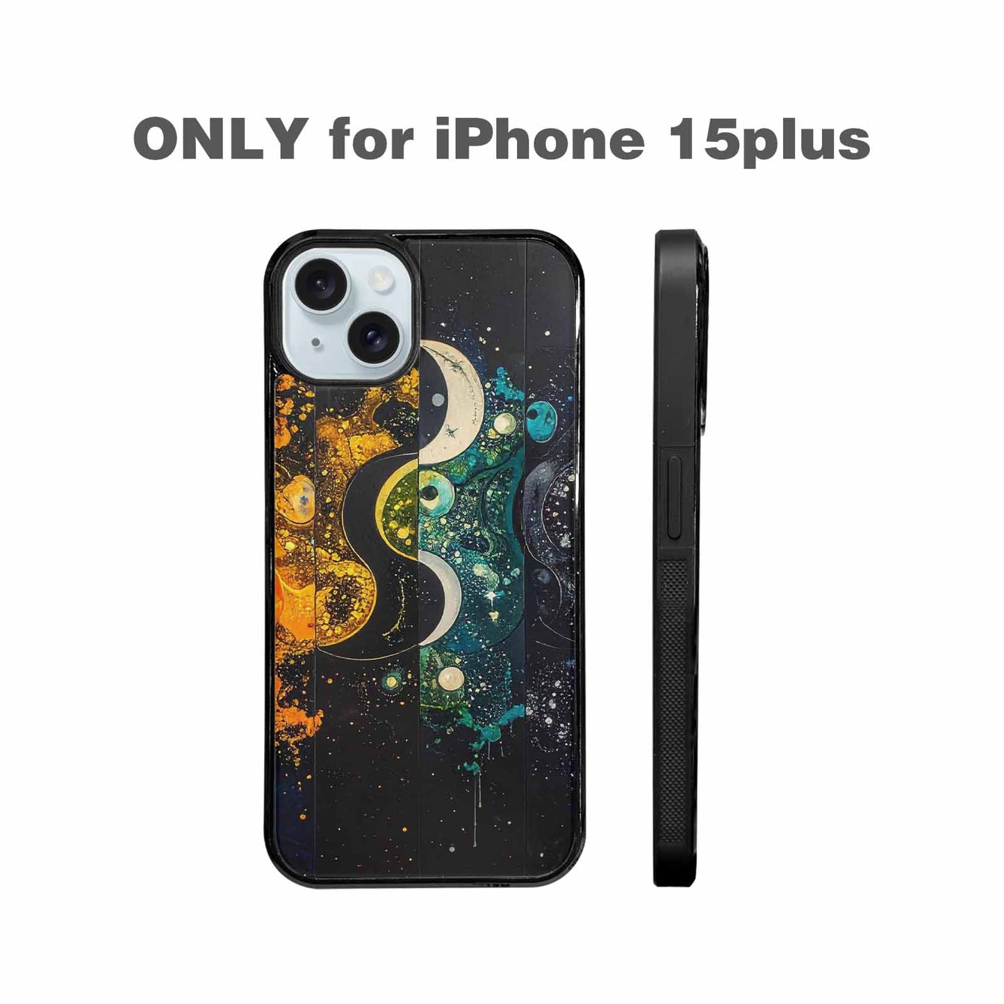 iPhone 15 Plus Case — Yin Yang Yin And Yang Symbol, Unique Phone Case Design