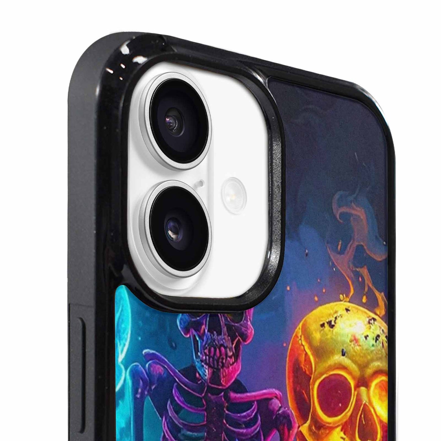 iPhone 17 Case — Toxic Skeleton Hot Dog Original Art, Original Design Phone Case