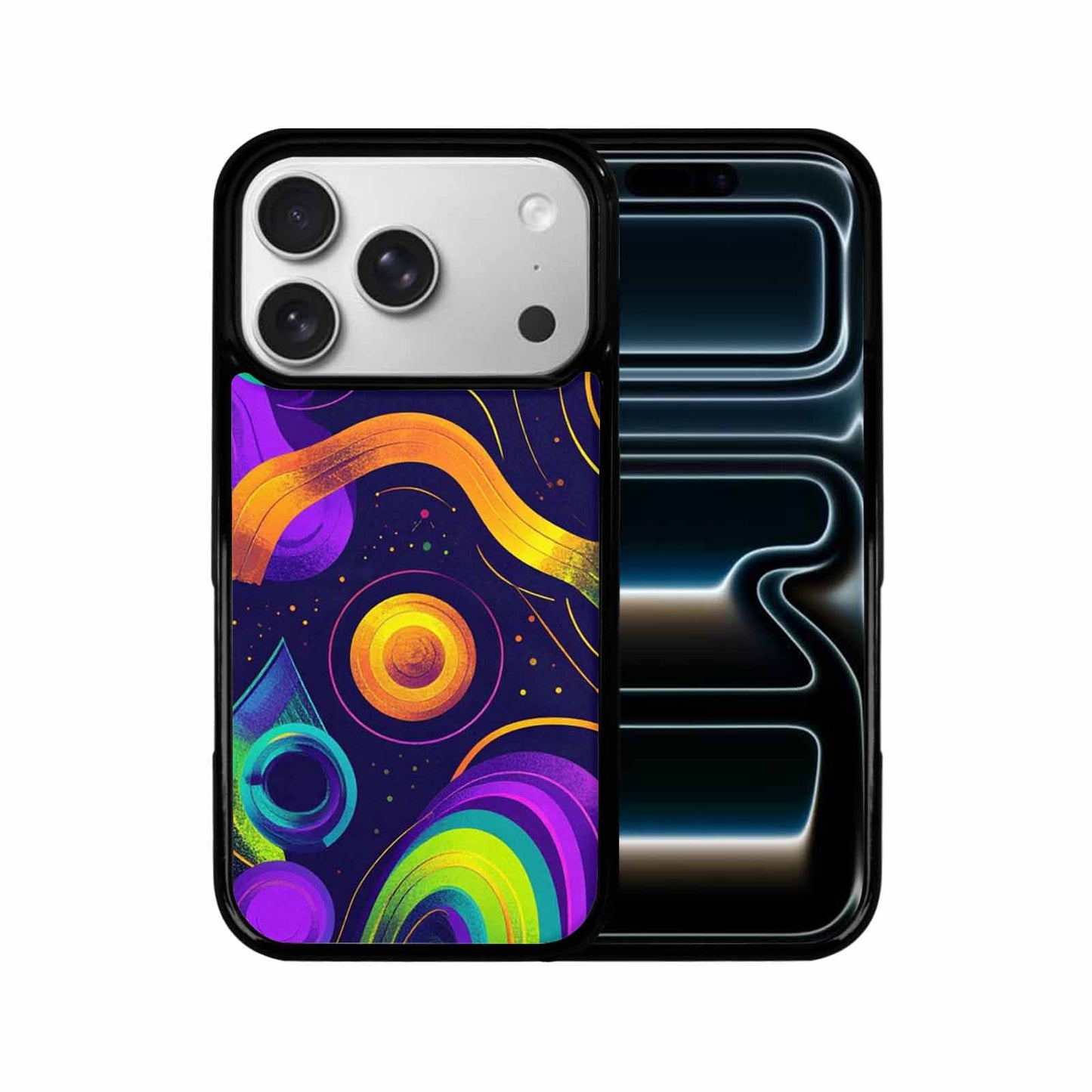 iPhone 17 Pro Case — Disco Cartoon Art Pattern Cartoon Cute, Personalized Phone Case