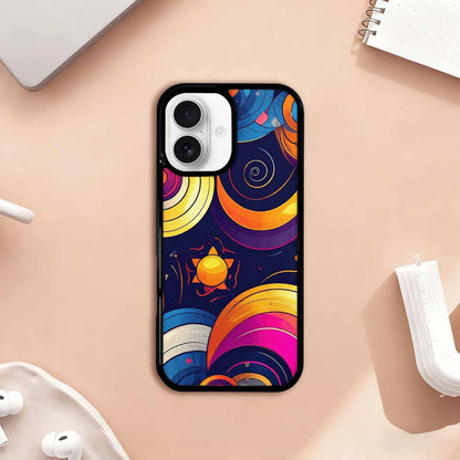 iPhone 17 Case — Disco Cartoon Art Pattern Cartoon Cute, Customized Protective Case