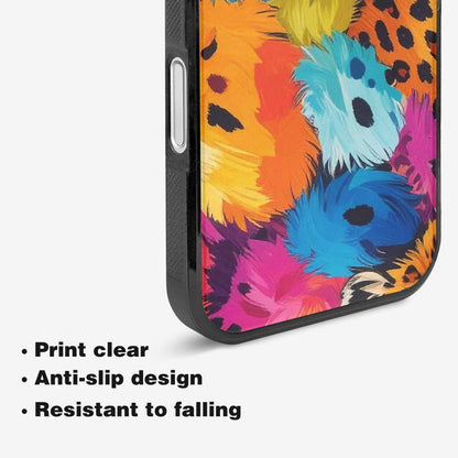 iPhone 16 Case — Full Color Vibrantanimal Print A, Personalized Phone Case
