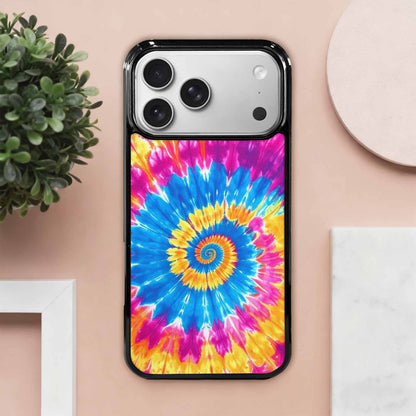 iPhone 17 Pro Max Case — Tie Dye Spiral Art Tie Dye, Original Design Phone Case