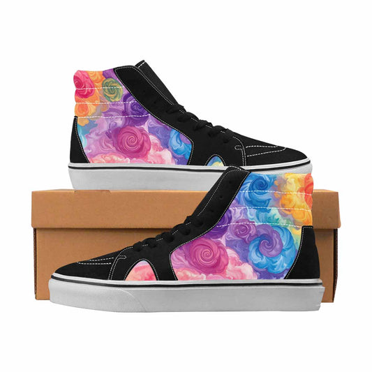 MEN'S Tie Dye High Top Canvas Artist-designed Dreamcore Sneakers