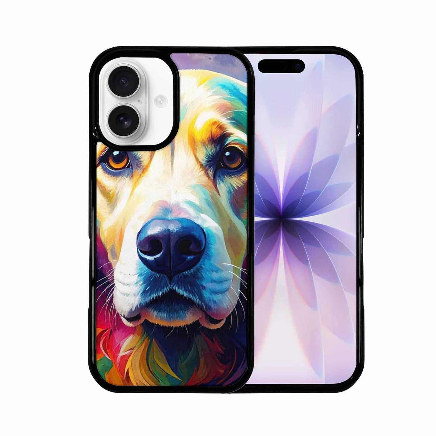 iPhone 17 Case — Golden Retriever Watercolor Art Watercolor Abstract, Customized Protective Case