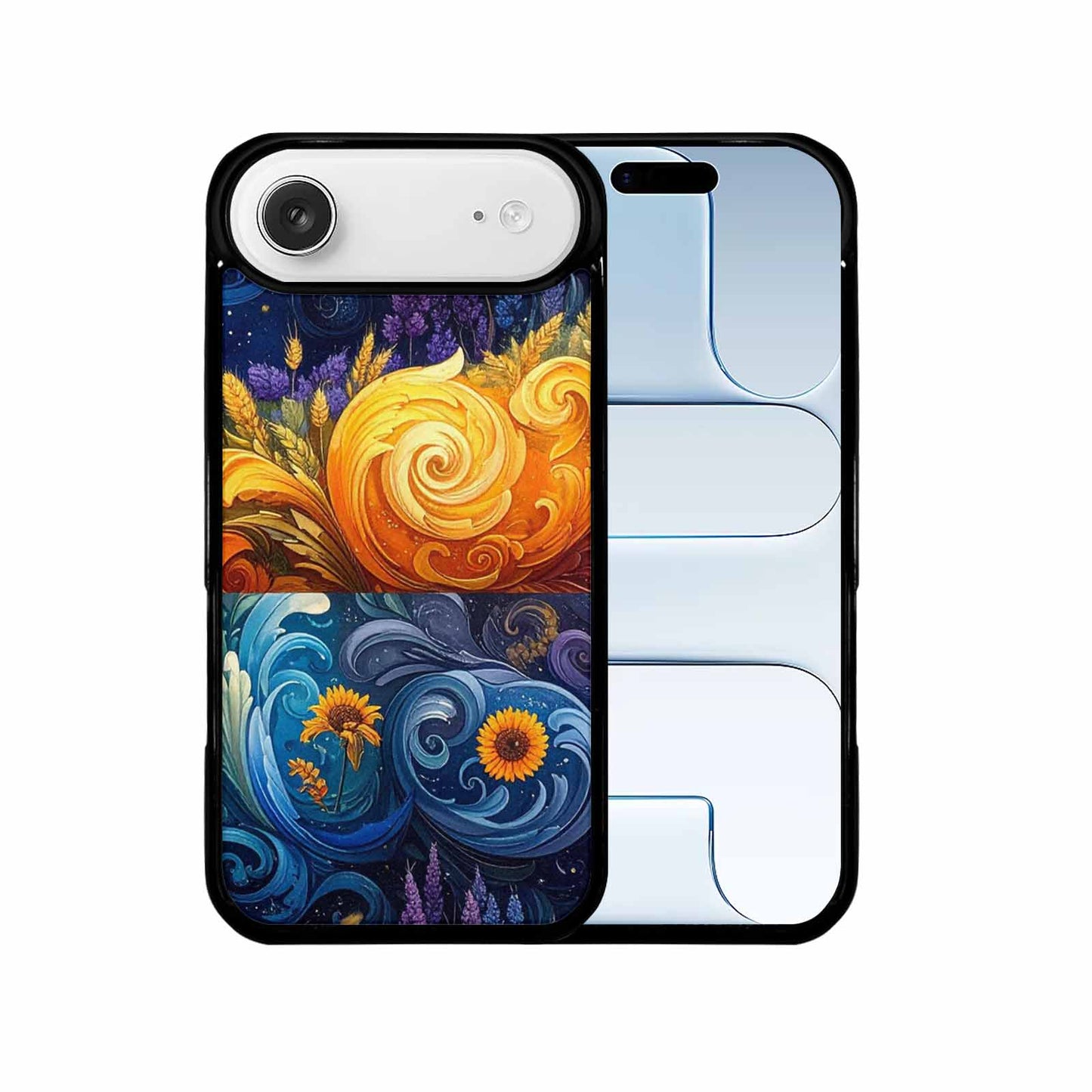 iPhone 17 Air Case — Small Van Gogh Style Swirl Galaxy, Custom Made Phone Cover