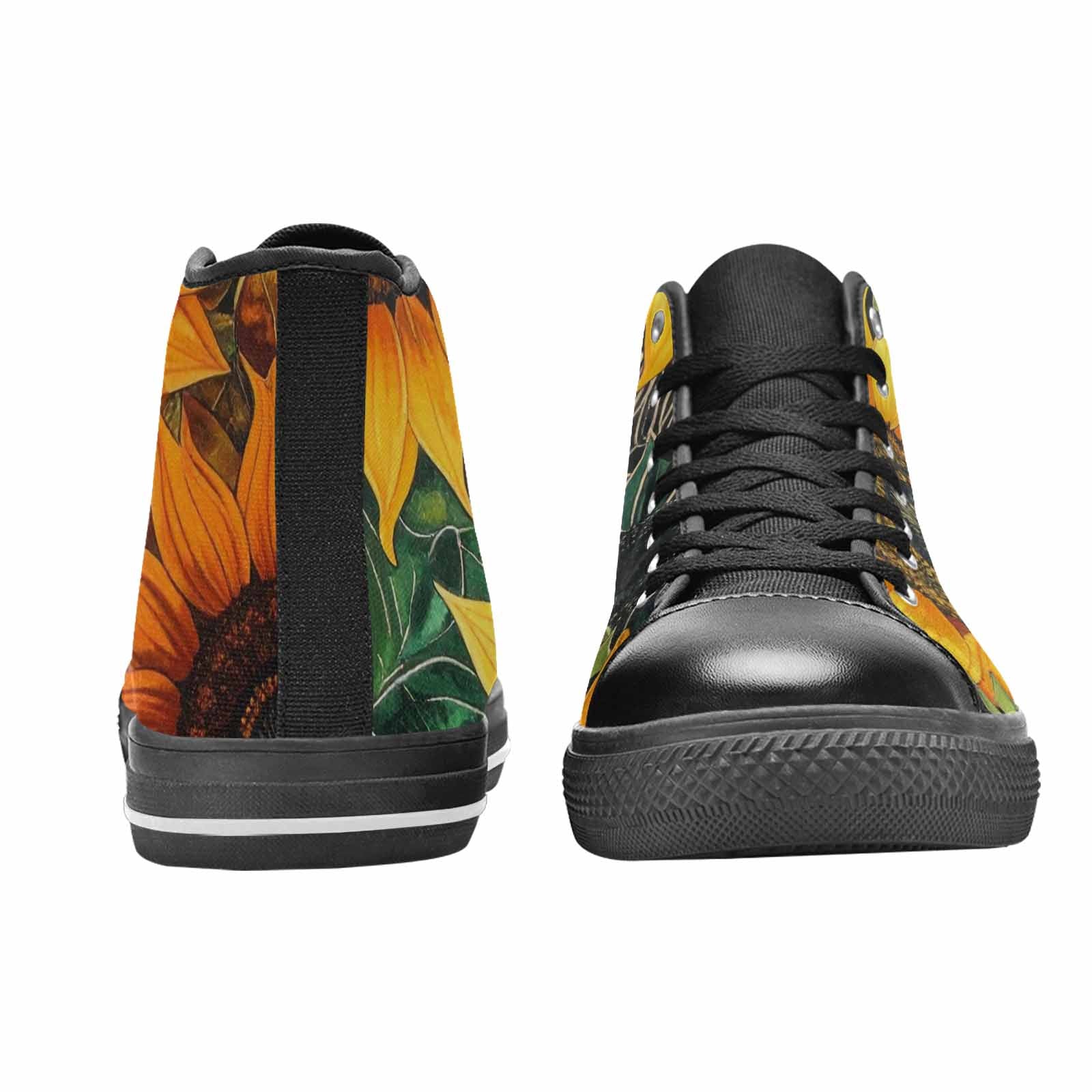 MEN'S Blend Melt Them High Top Canvas Cottagecore Sneakers