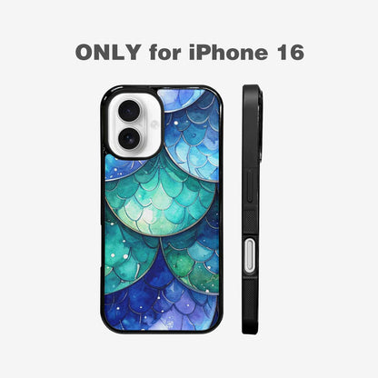 iPhone 16 Case — Mermaid Scale, Custom Made Phone Cover