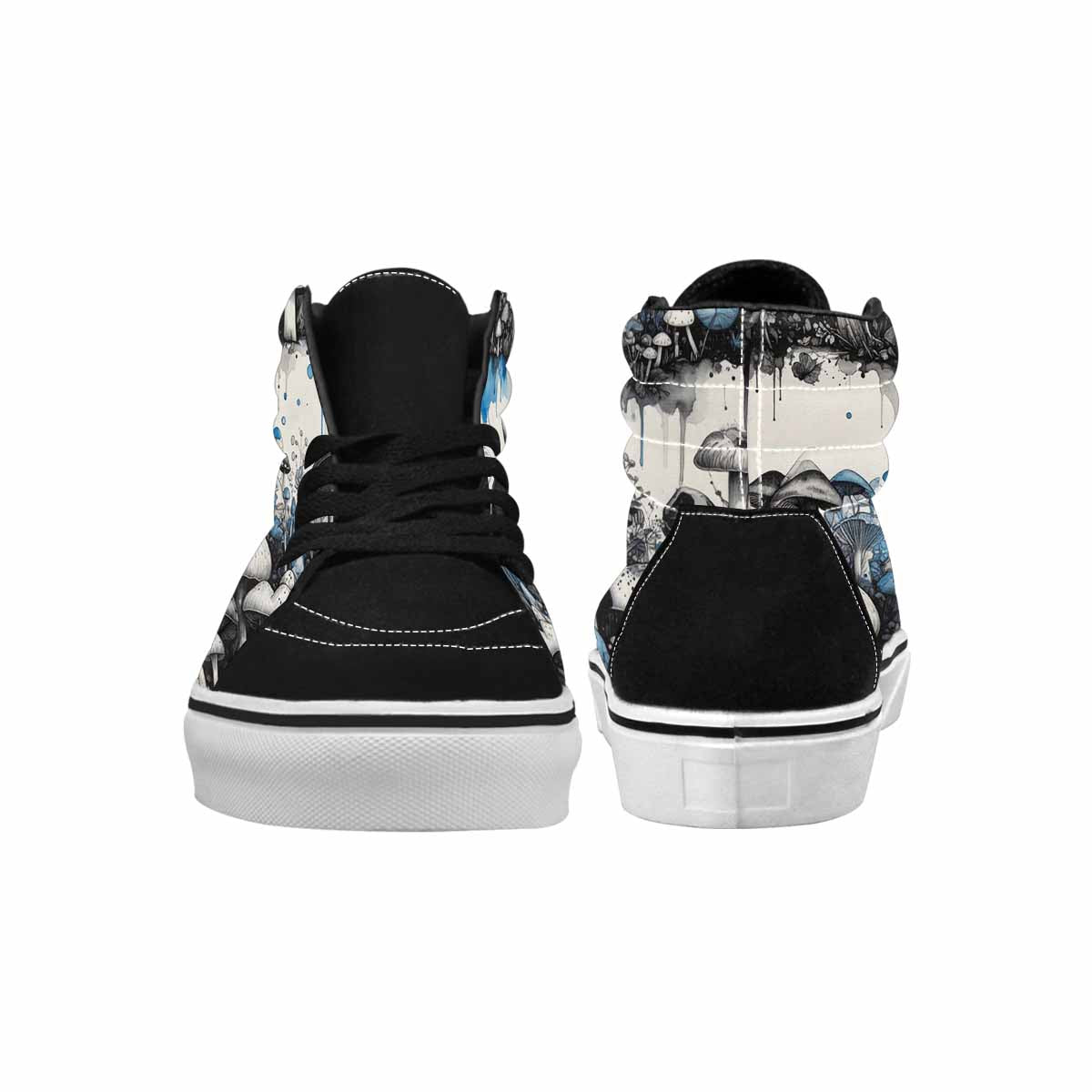 MEN'S Mushrooms (general) High Top Canvas Neon Fantasy Custom Shoes