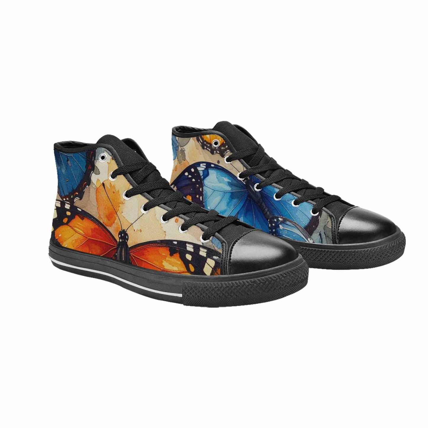 MEN'S Butterfly Wing High Top Canvas Dreamcore Shoes