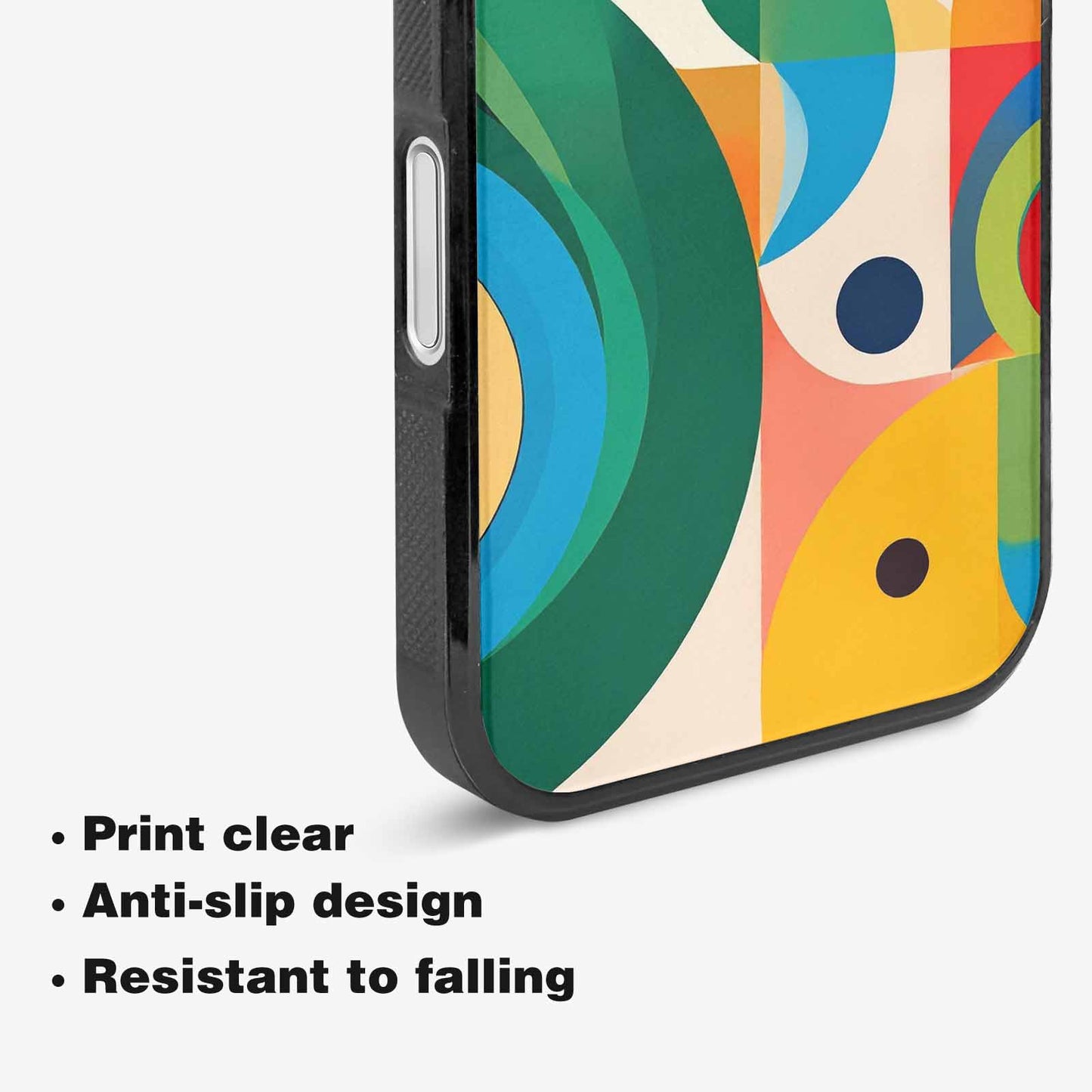 iPhone 16 Plus Case — 1960s Mod Cartoon Art Pattern, Custom Printed Phone Case