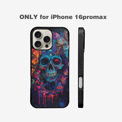 iPhone 16 Pro Max Case — Snakes And Skulls And Snakes Skulls, Personalized Phone Case