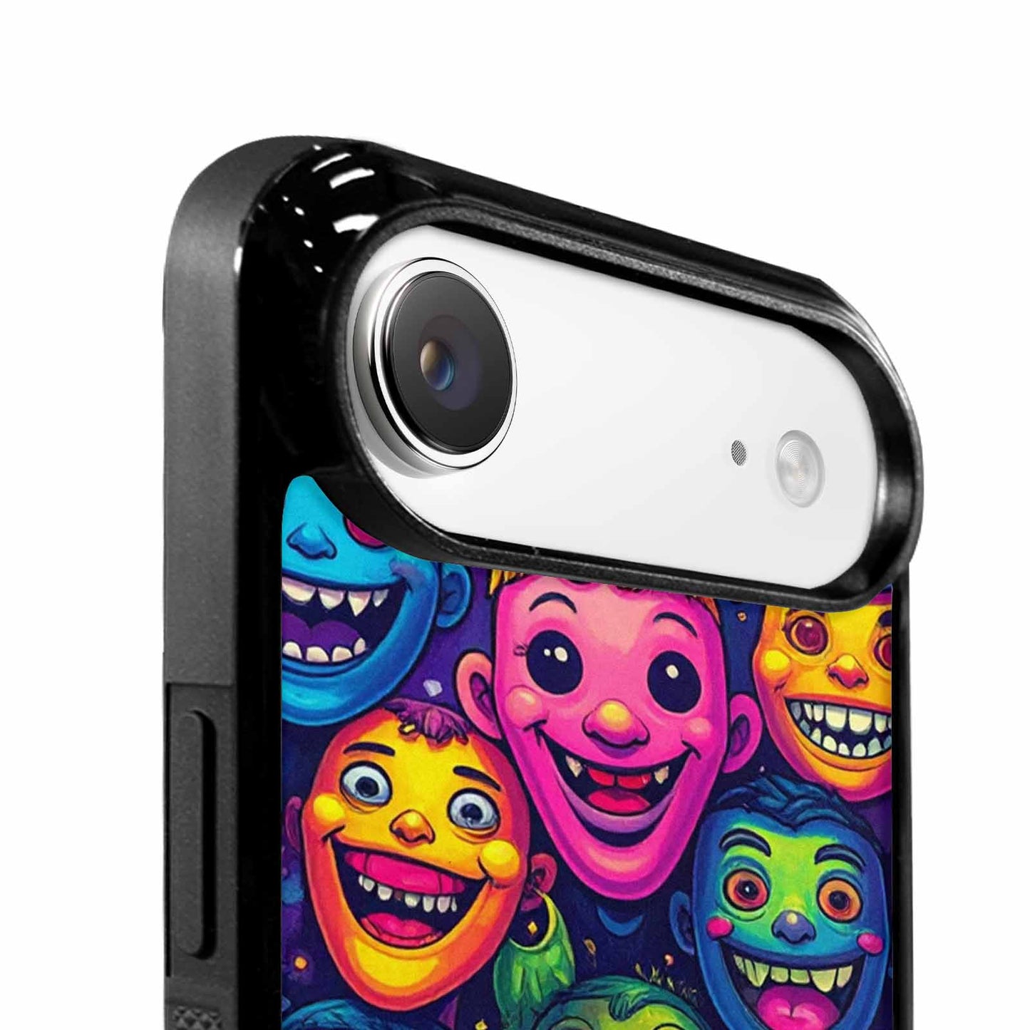 iPhone 17 Air Case — Small Funny Looking Cartoon People Cartoon, Customized Protective Case