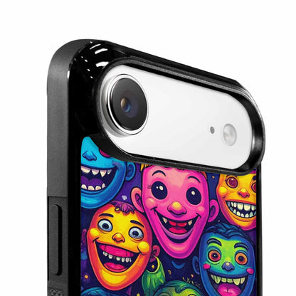 iPhone 17 Air Case — Small Funny Looking Cartoon People Cartoon, Customized Protective Case