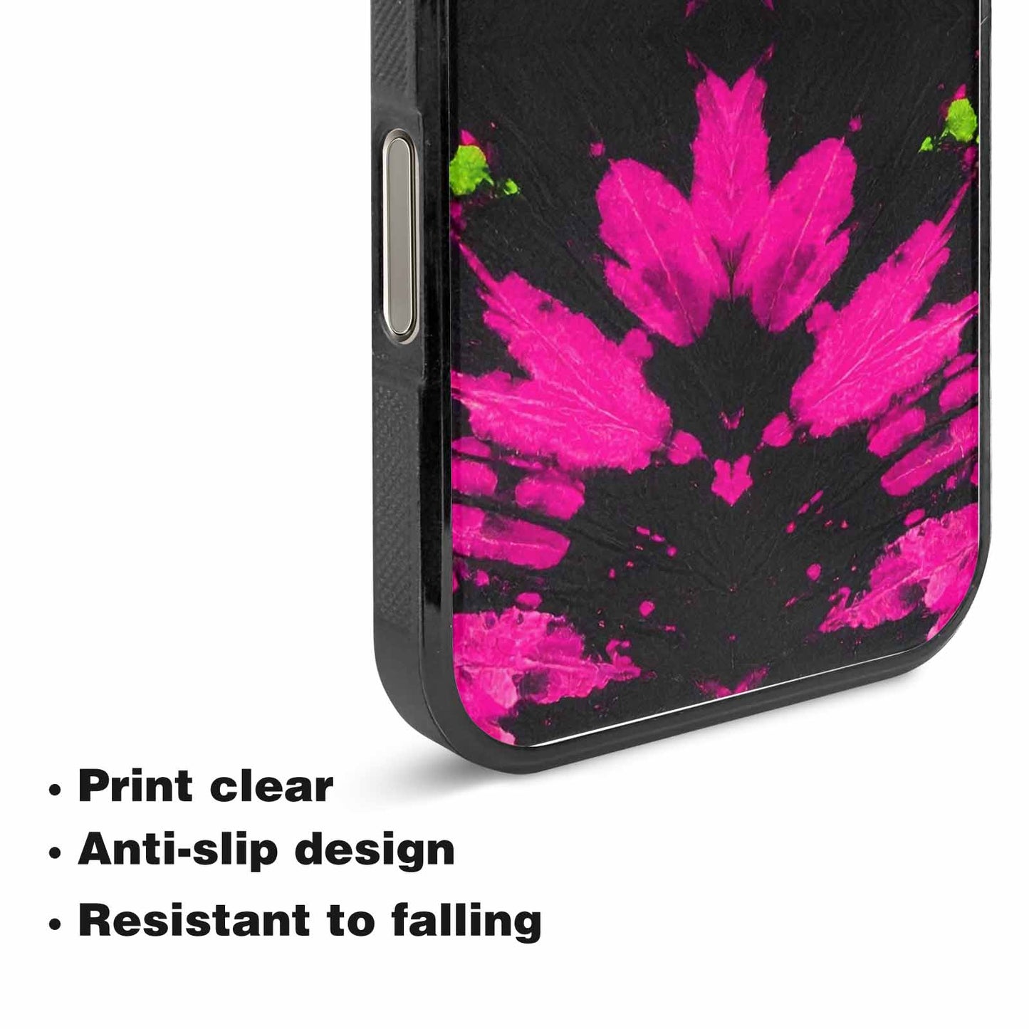 iPhone 15 Pro Max Case — Acid Wash Tie Dye Pattern High, Custom Printed Phone Case