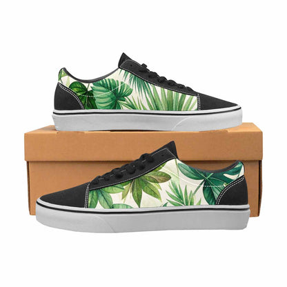 WOMEN'S Seven-Point Palmate Leaf Canvas Lace-Up Y2K Shoes
