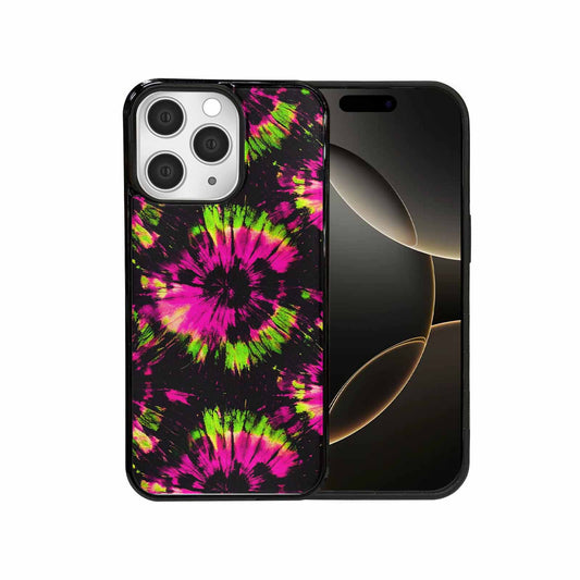 iPhone 15 Pro Max Case — Acid Wash Tie Dye Neon, Custom Made Phone Cover