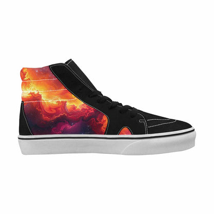 MEN'S Galaxy Art - High Top Canvas Y2K Custom Sneakers
