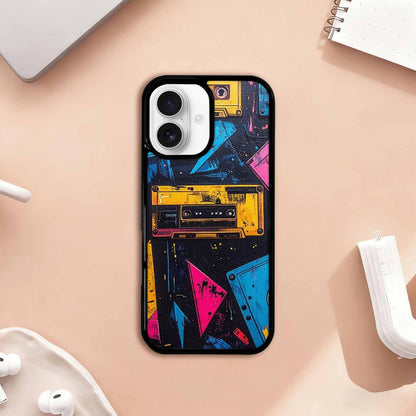 iPhone 17 Case — Seamless Tileable Pattern Of Retro Vintage, Custom Designed Case Cover