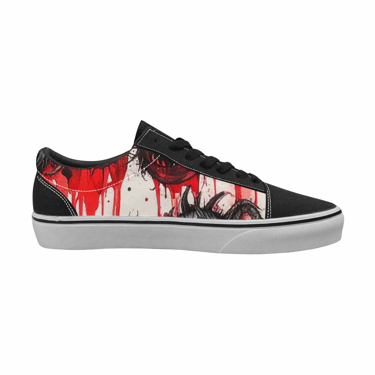 WOMEN'S Multi Lace-Up Canvas Dark Academia Custom Sneakers