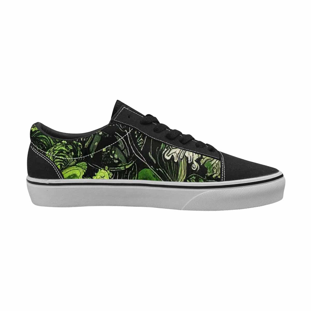 WOMEN'S Sea Creature Burst Lace-Up Canvas Cottagecore Sneakers