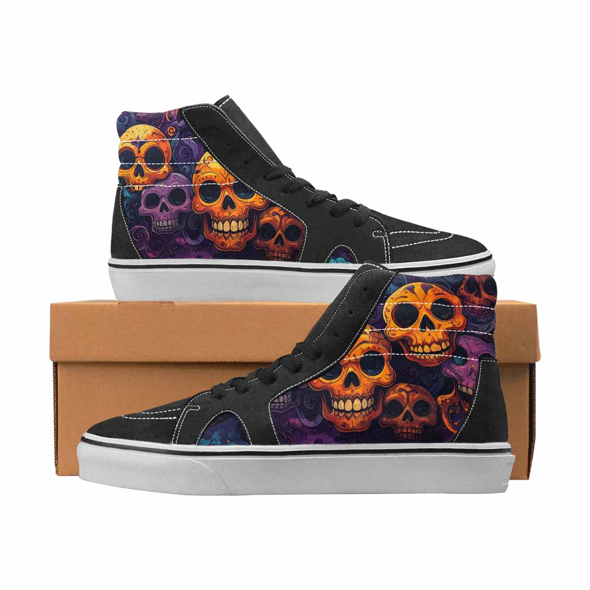 WOMEN'S Skull Dark Art Gothic Print 243 Ferion