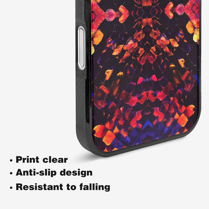 iPhone 16 Plus Case — Dark Snake Print, Unique Phone Case Design