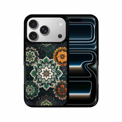 iPhone 17 Pro Case — Small Mandala Pattern Randomly Varying Floral, Custom Print Case Cover