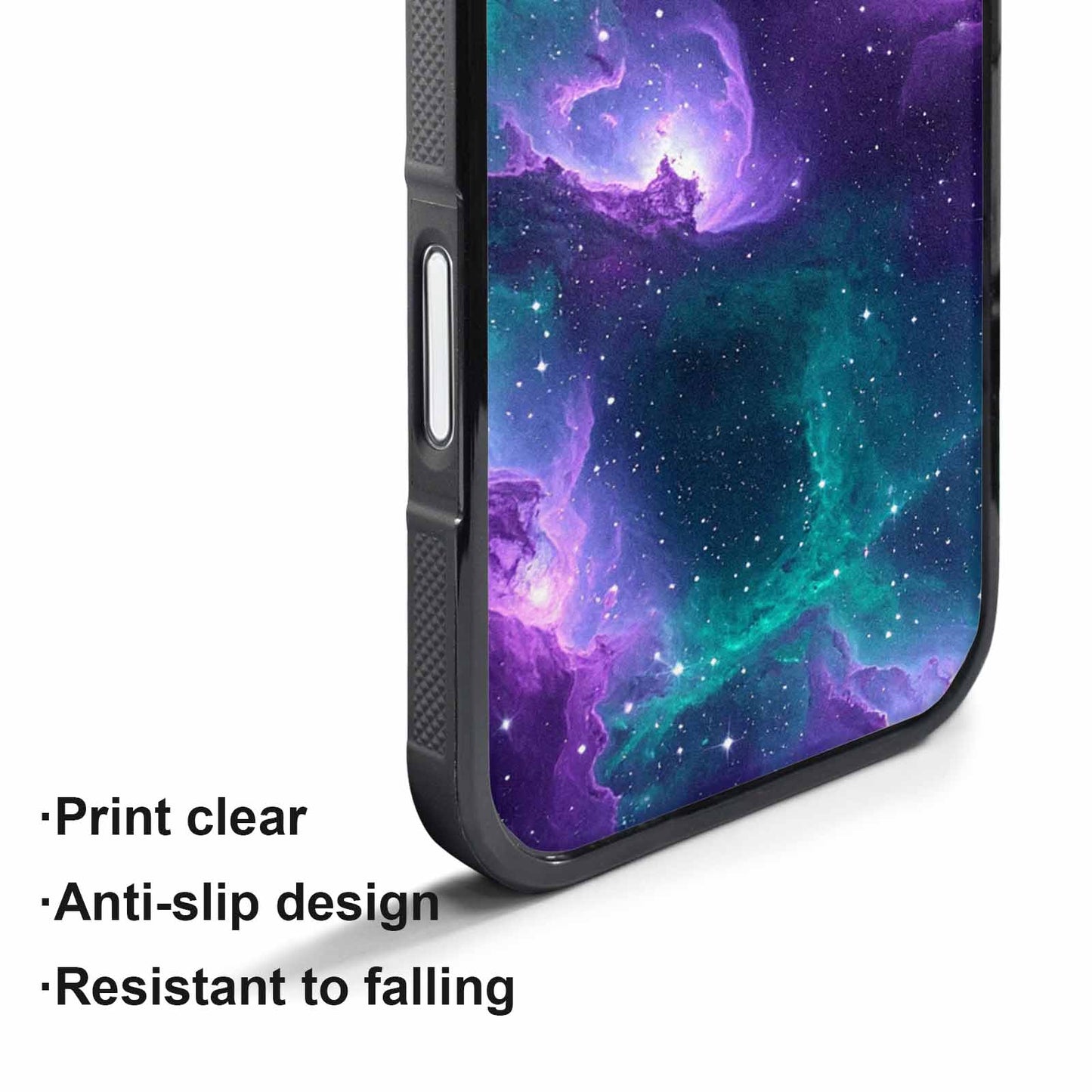 iPhone 17 Air Case — Seamless Tileable Pattern Of Swirling Galaxy, Original Design Phone Case