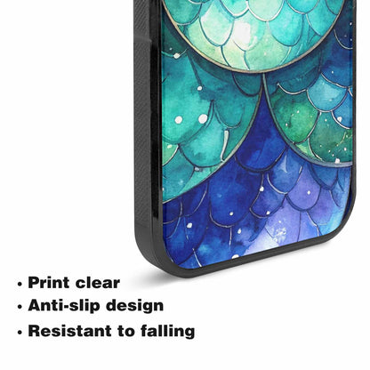 iPhone 15 Plus Case — Mermaid Scale, Personalized Phone Case