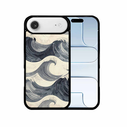 iPhone 17 Air Case — Vintage Americana Wave Retro Vintage, Custom Printed Phone Case