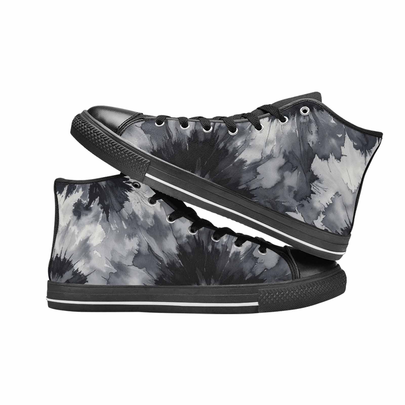 MEN'S Tie Dye - High Top Canvas Aesthetic Shoes