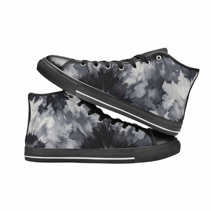 MEN'S Tie Dye - High Top Canvas Aesthetic Shoes