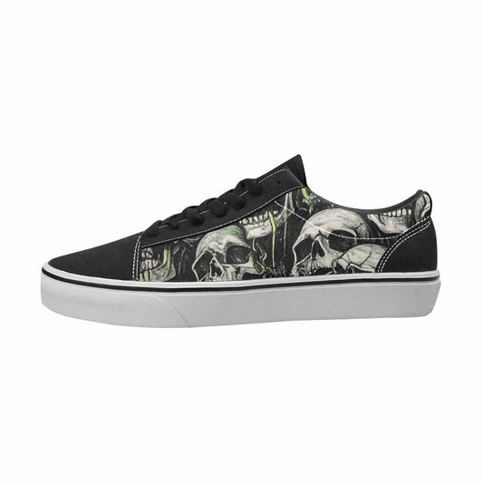 Rainbow Skull Art Sneakers 4 | Men's | Freaky Shoes®