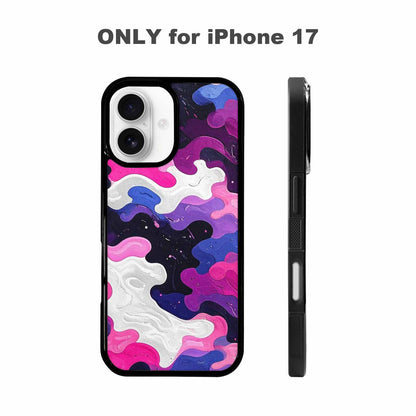 iPhone 17 Case — Vivid Camo Genderfluid Camo, Unique Phone Case Design