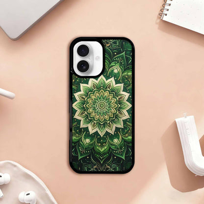 iPhone 17 Case — Small Mandala Pattern, Randomly Floral, Custom Print Case Cover