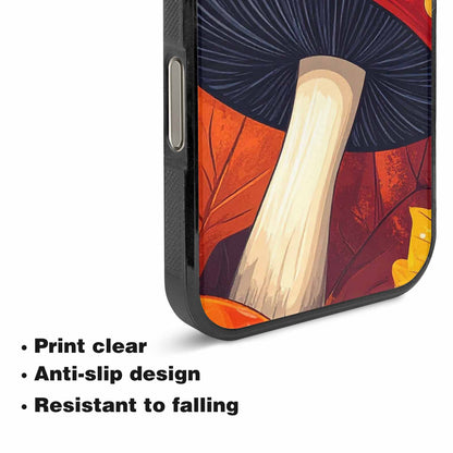 iPhone 16 Pro Max Case — Bold Autumn Mushroom Bold Autumn Mushroom, Custom Print Case Cover