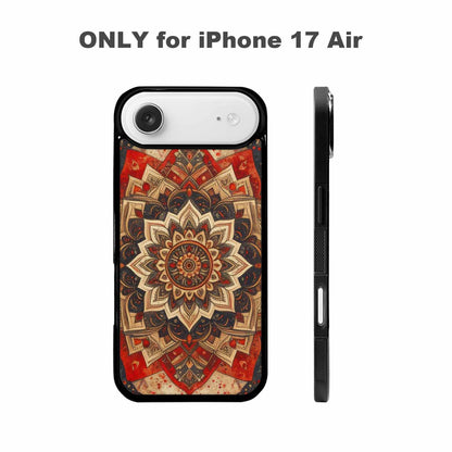 iPhone 17 Air Case — Small Mandala Pattern Randomly Varying Floral, Custom Print Case Cover