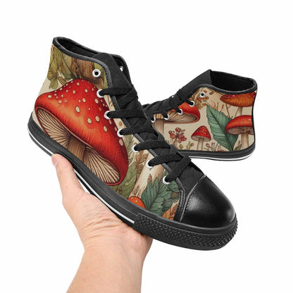 WOMEN'S Mushroom High Top Canvas Y2K Shoes