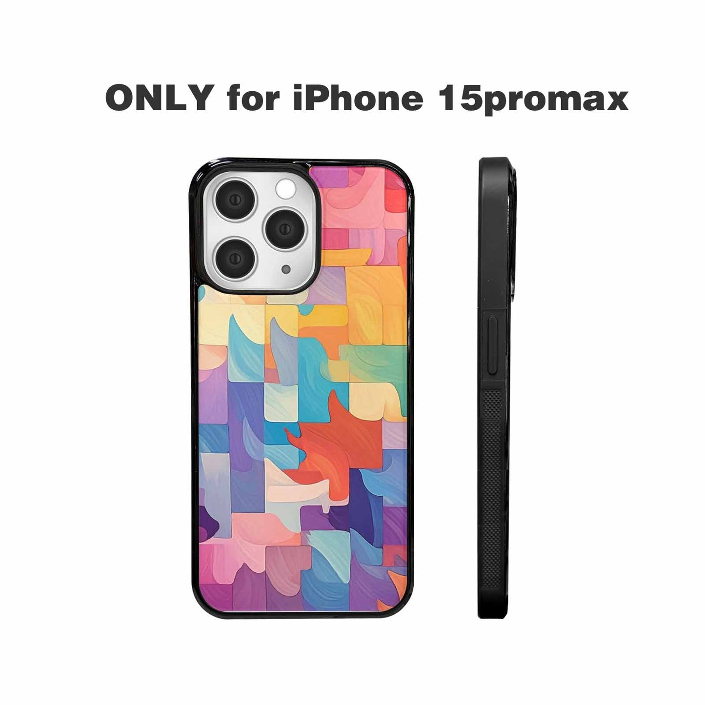 iPhone 15 Pro Max Case — Color Gradient Fade Pattern Hundreds Of, Custom Designed Case Cover