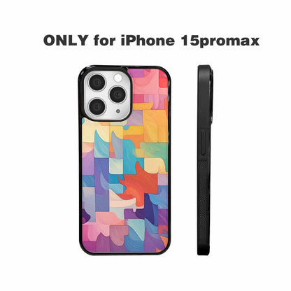 iPhone 15 Pro Max Case — Color Gradient Fade Pattern Hundreds Of, Custom Designed Case Cover