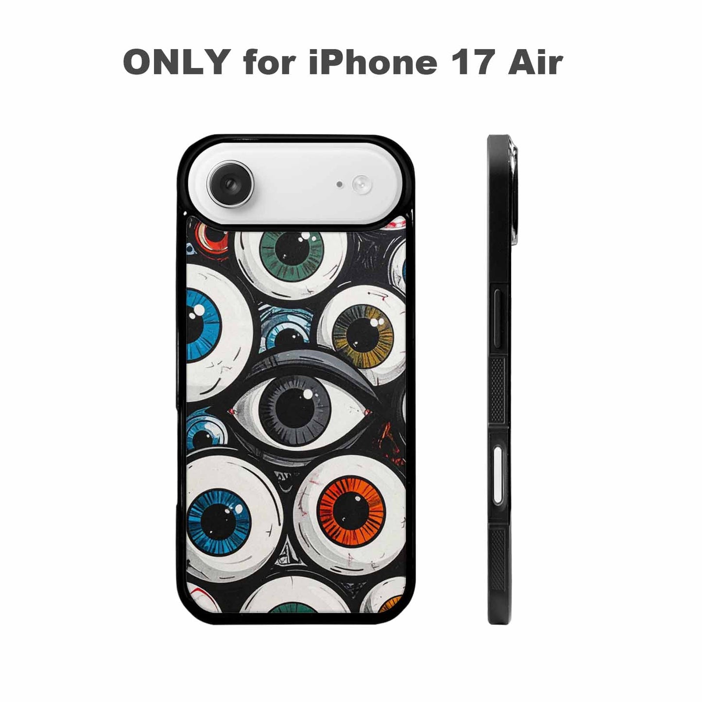 iPhone 17 Air Case — Seamless Repeating Pattern Of Overlapping Cartoon, Unique Phone Case Design