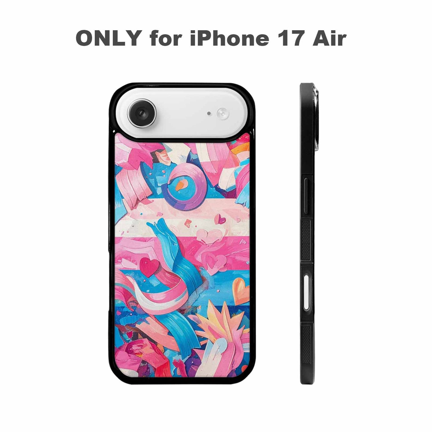 iPhone 17 Air Case — Transgender Pride Flag Trans Pride Original, Custom Made Phone Cover