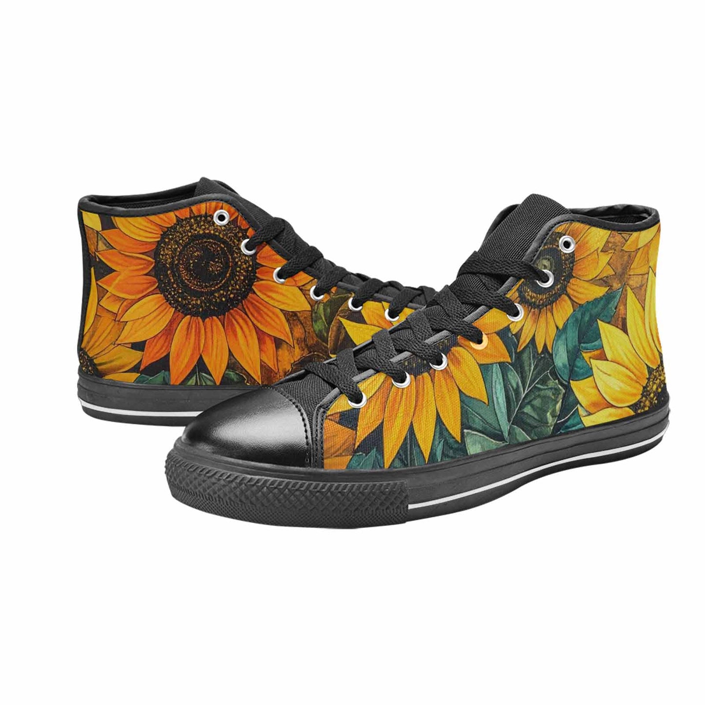 MEN'S Blend Melt Them High Top Canvas Cottagecore Shoes